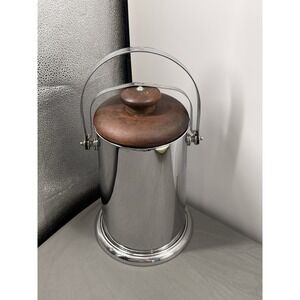 Manning Bowman Art Deco Chrome Ice Bucket